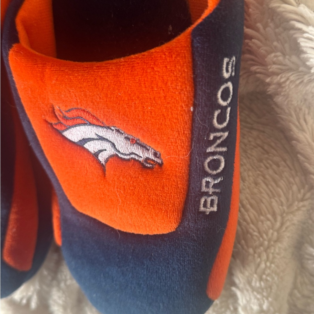 Orange and Blue Boat Shoes